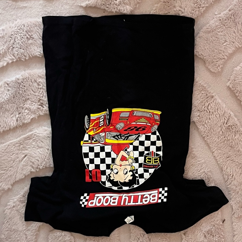 Black Betty Boop Graphic T-Shirt